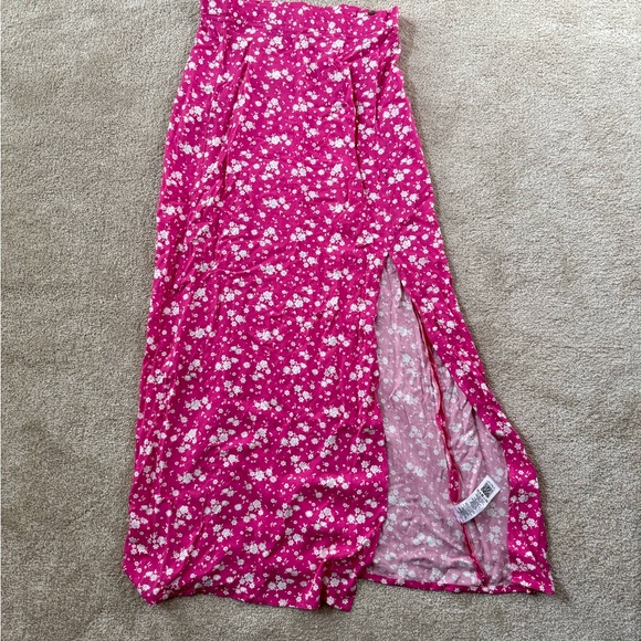 Asos design pink skirt size 2 - Picture 1 of 6